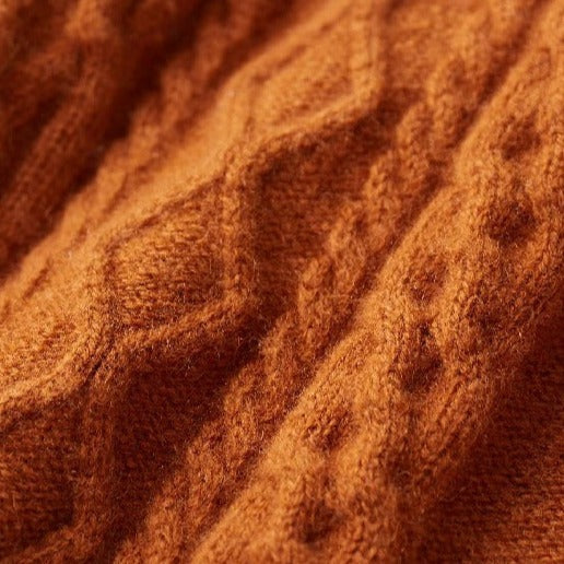 Pull à col roulé mi-haute