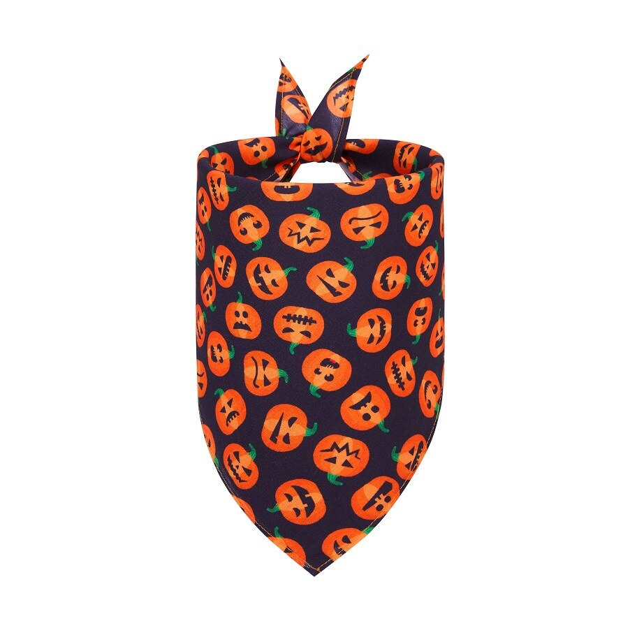 Devilish Pumpkin Grin Bandana