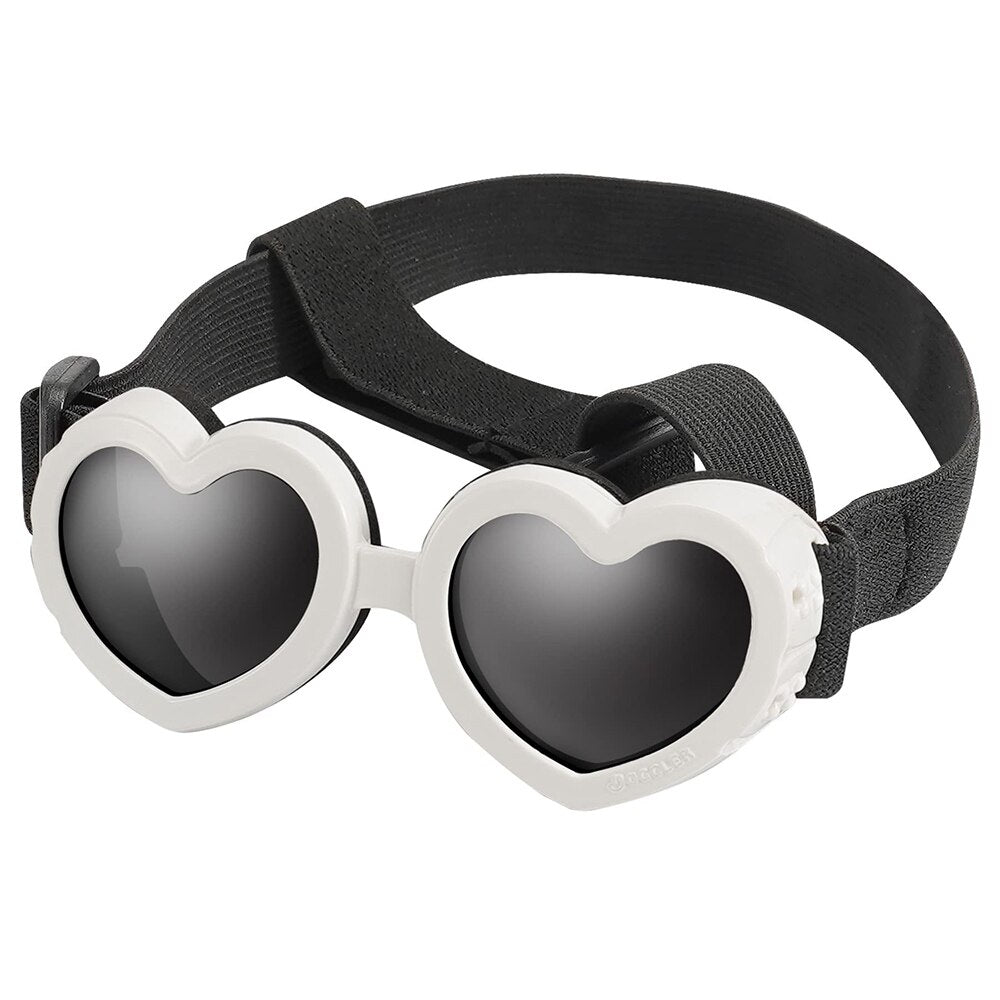 White Heart Sunglasses