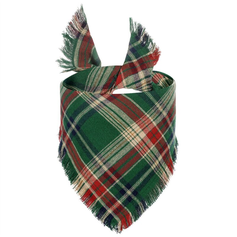 Green Red Pattern Bandana