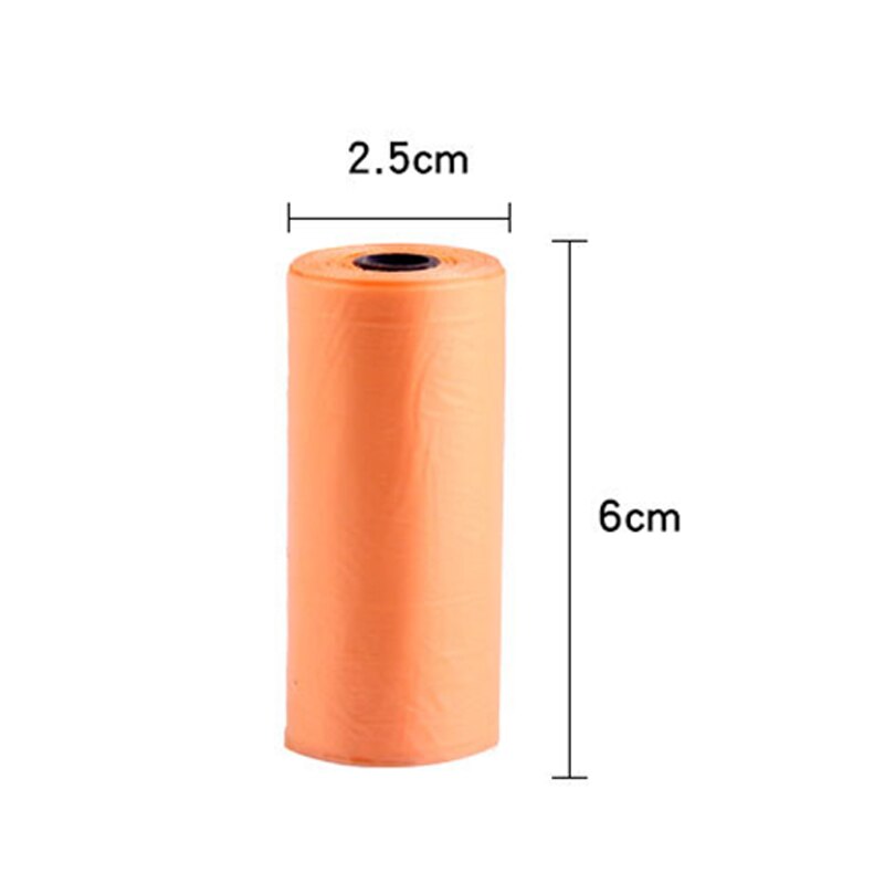 Orange Bag Dispenser Holder